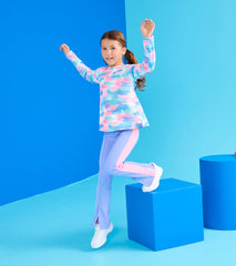 Hatley Girls Sunset Long Sleeve Swing Shirt