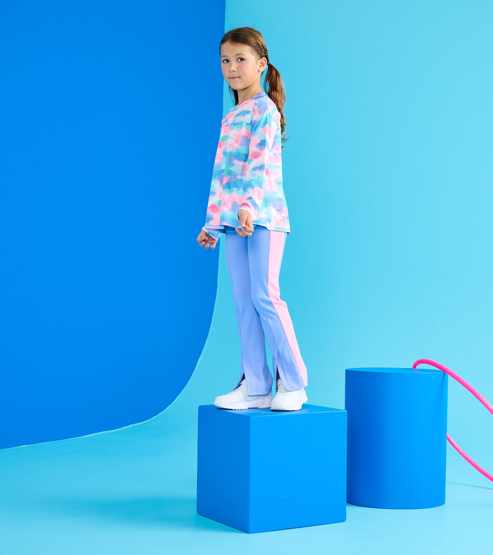 Hatley Girls Sunset Long Sleeve Swing Shirt