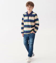 Hatley Boys Varsity Stripes Rugby Shirt