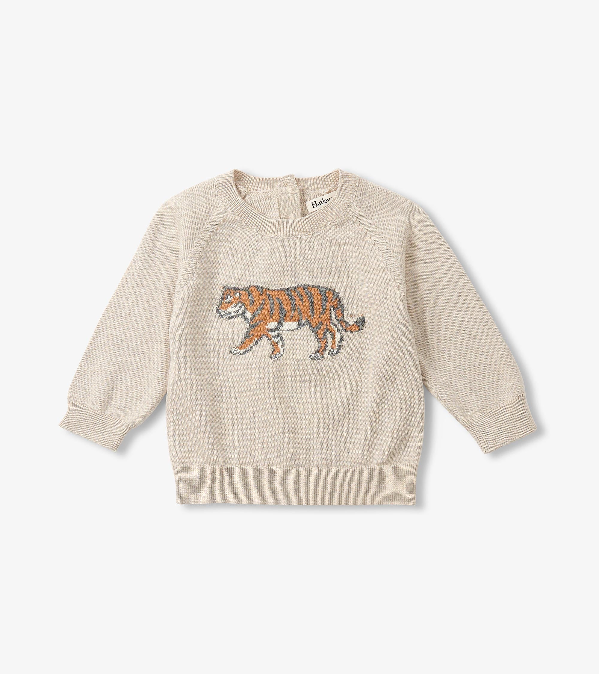 Hatley Baby Boys Little Tiger Pullover Sweater & Pants
