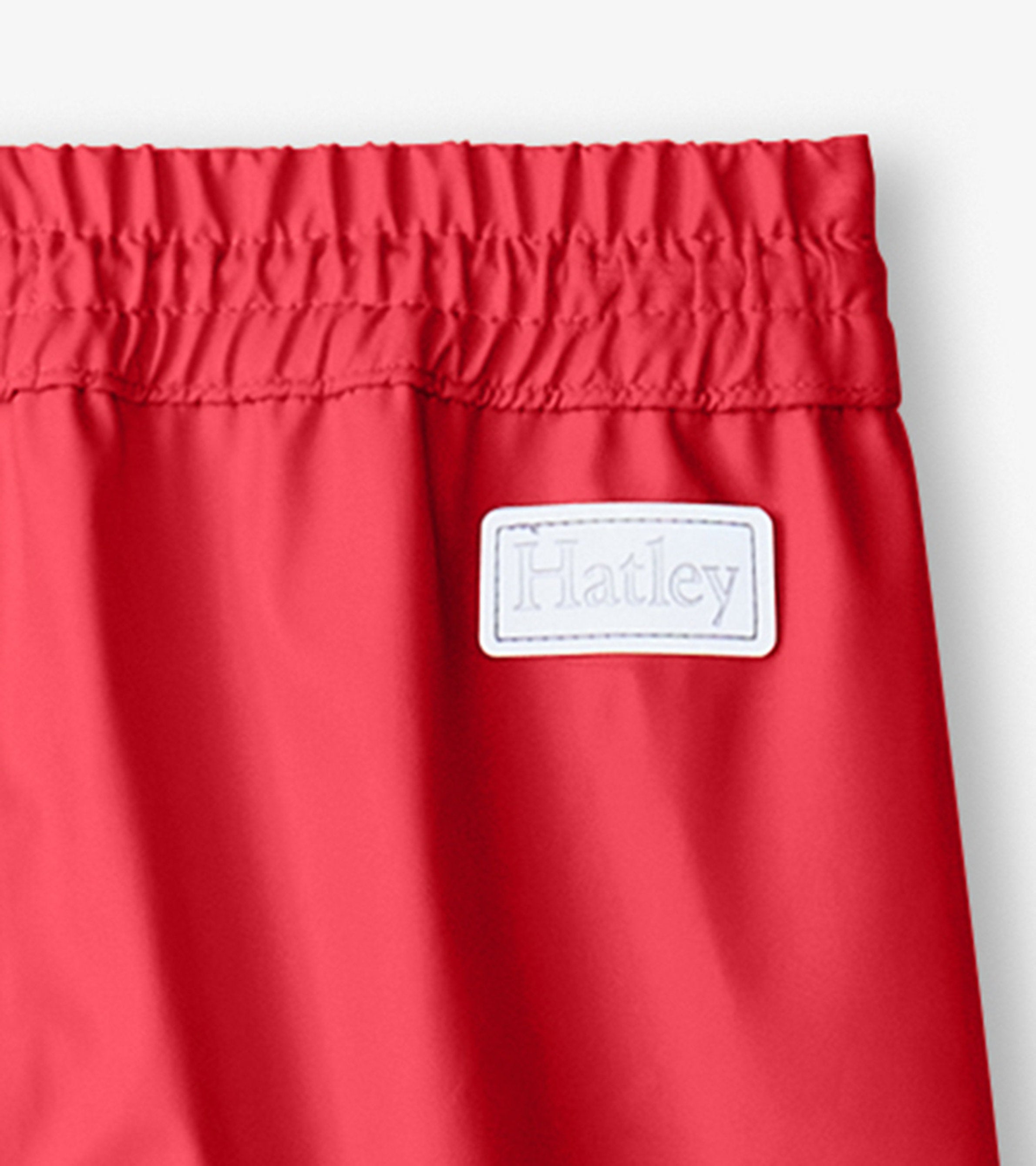 Hatley Red Kids Rain Pants