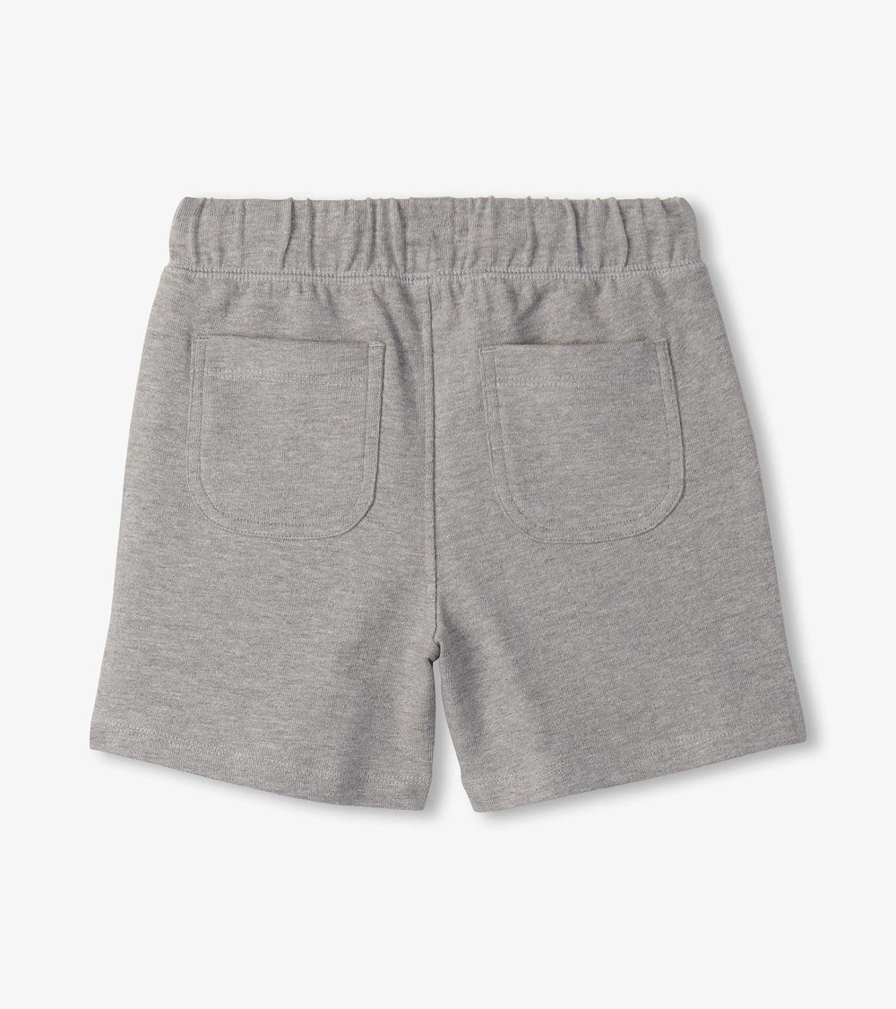 Hatley Boys Athletic Grey Relaxed Shorts