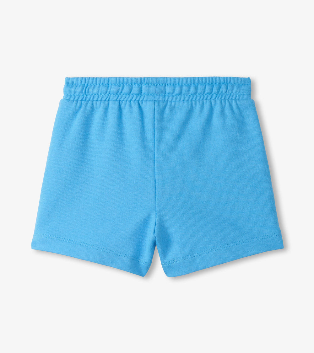 Hatley Girls Baby Blue Easy Basic Shorts