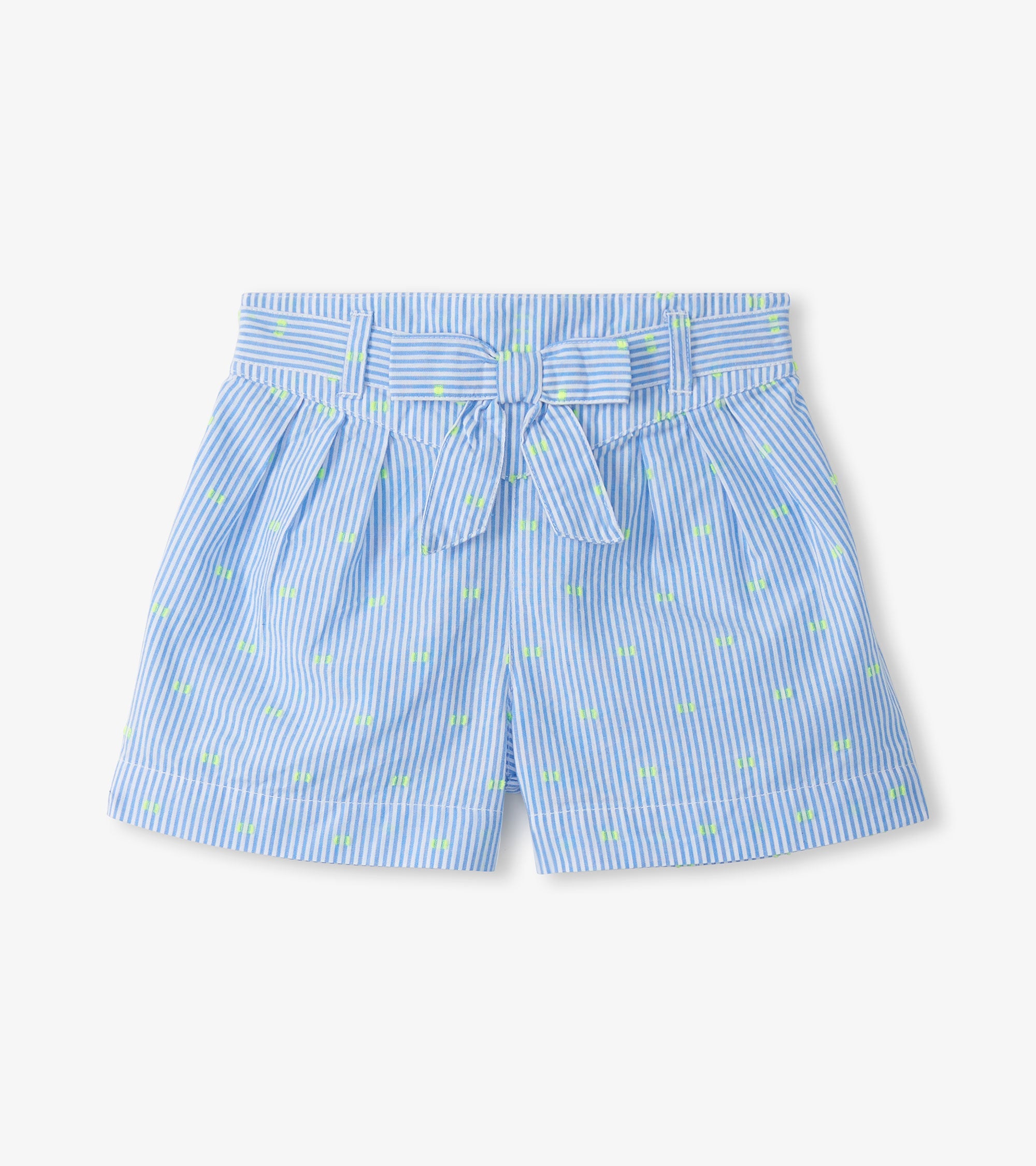 Hatley Girls Neon Dots Paper Bag Shorts
