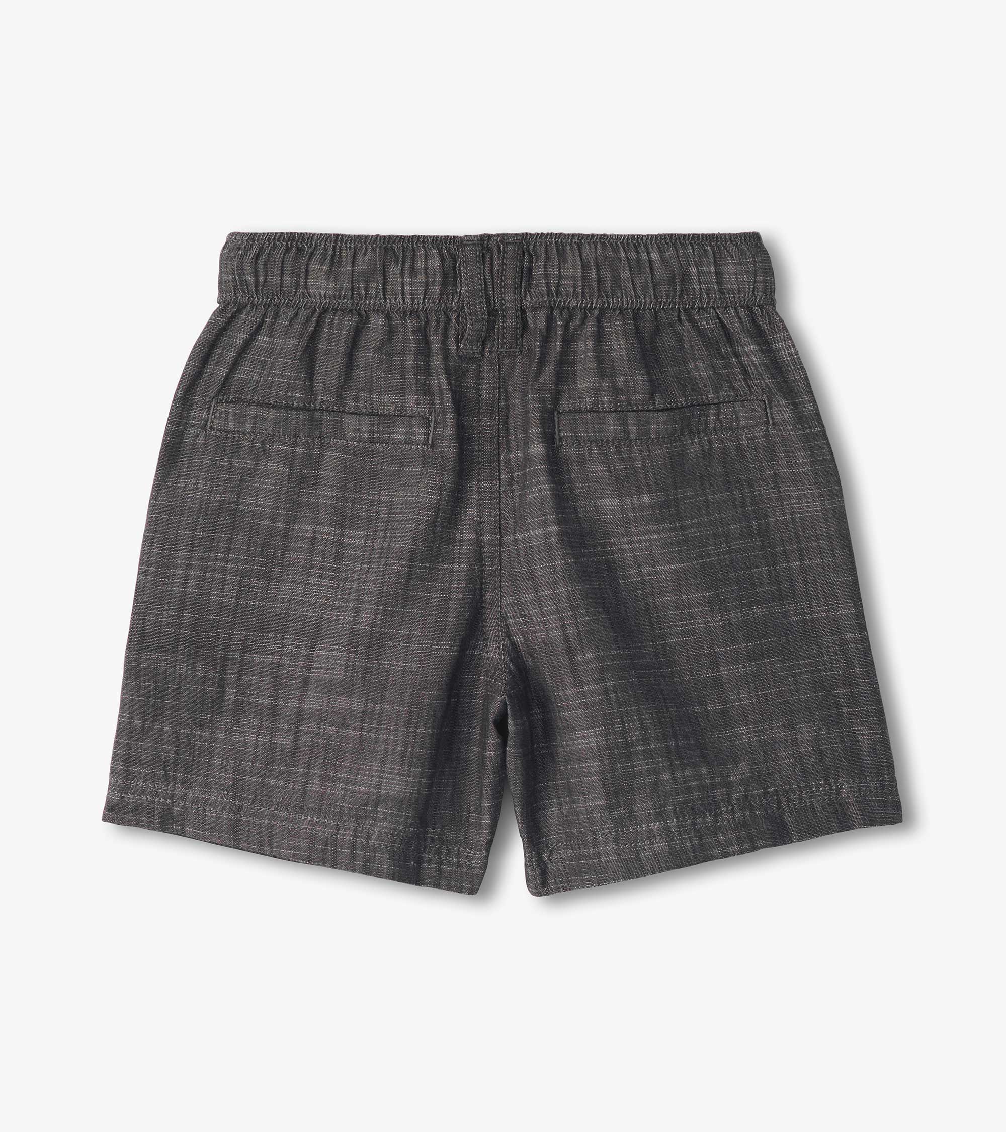 Hatley Boys Dark Grey Woven Shorts