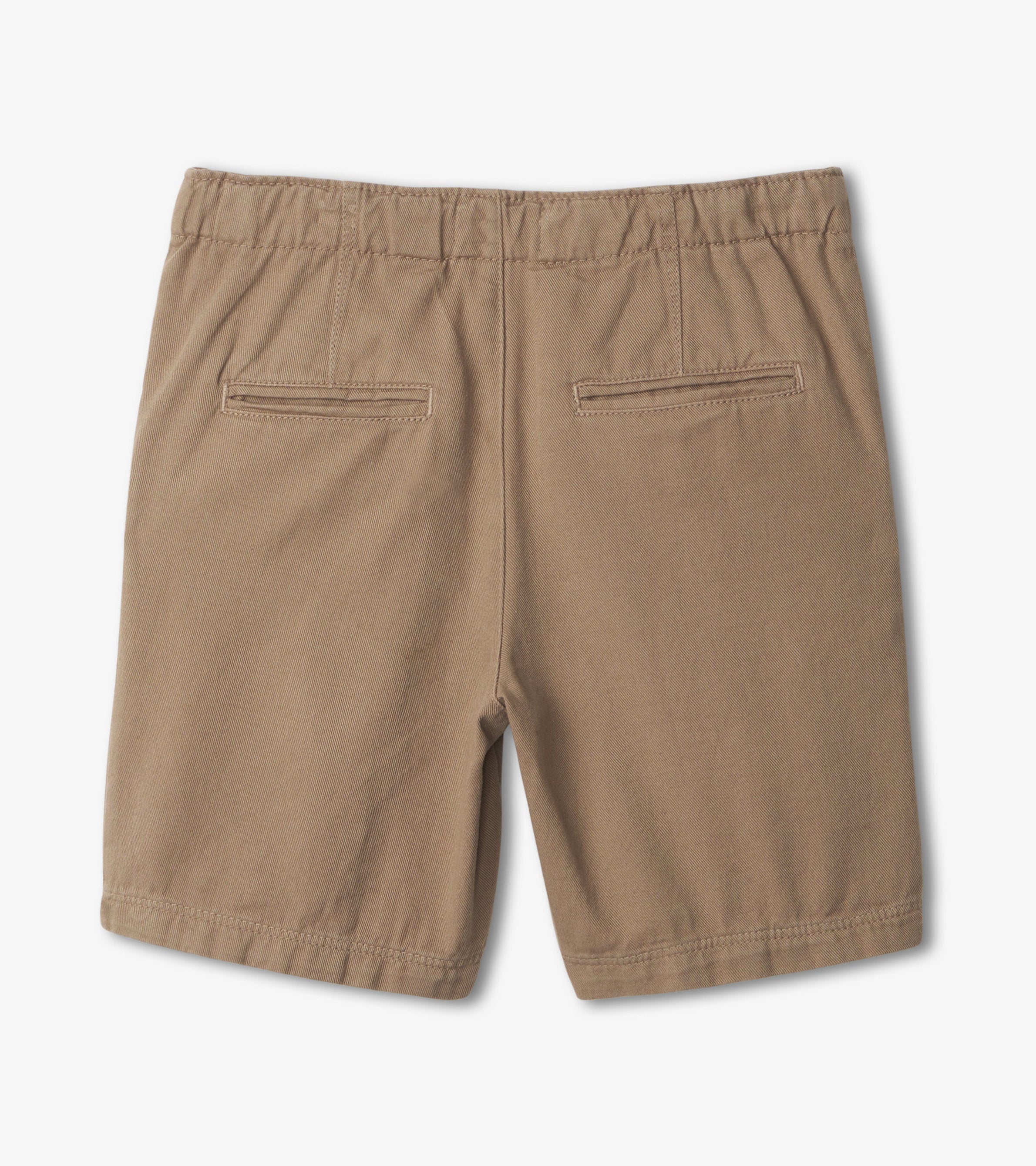 Hatley Boys Khaki Twill Shorts