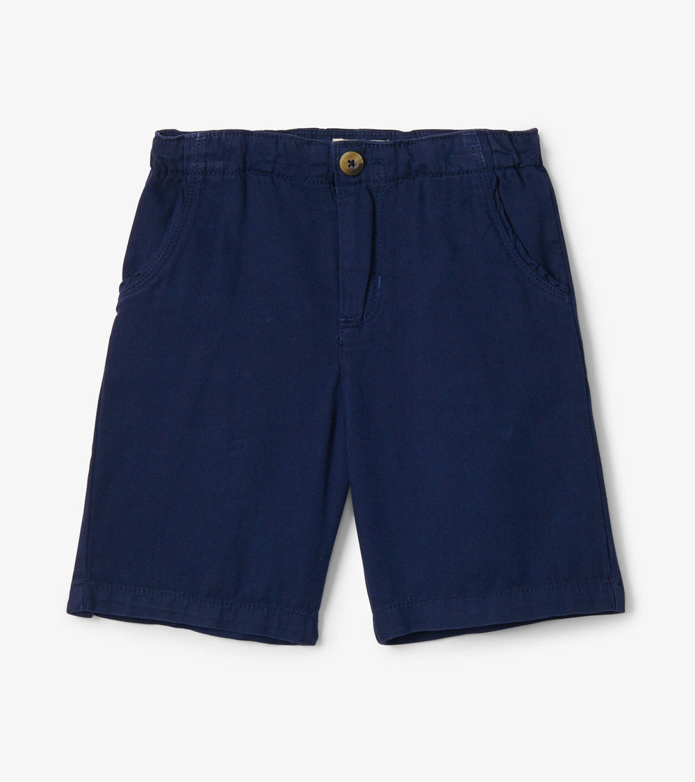 Hatley Boys Navy Twill Shorts