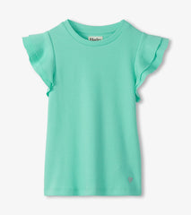 Hatley Girls Opal Ruffle Sleeve Tank