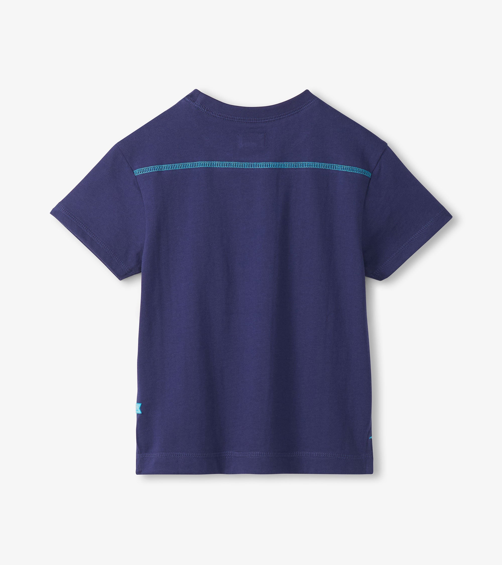 Hatley Boys Patriot Blue Drop Shoulder T-Shirt