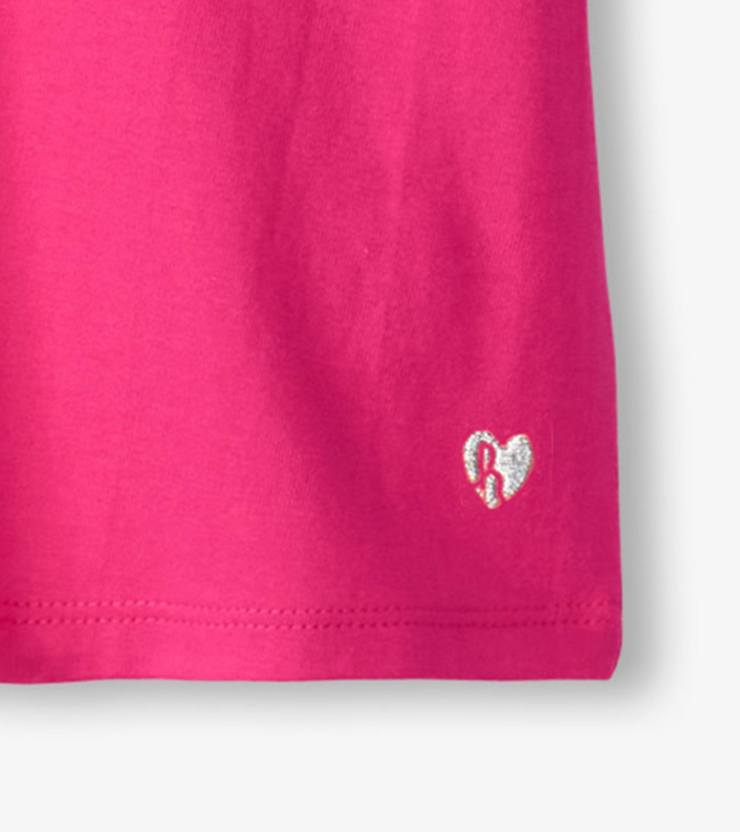 Hatley Girls Pink Twisted Sleeve Tee