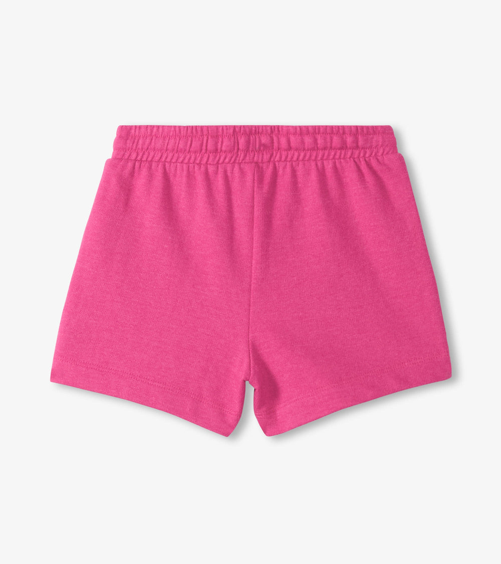 Hatley Girls Raspberry Rose Easy Basic Shorts