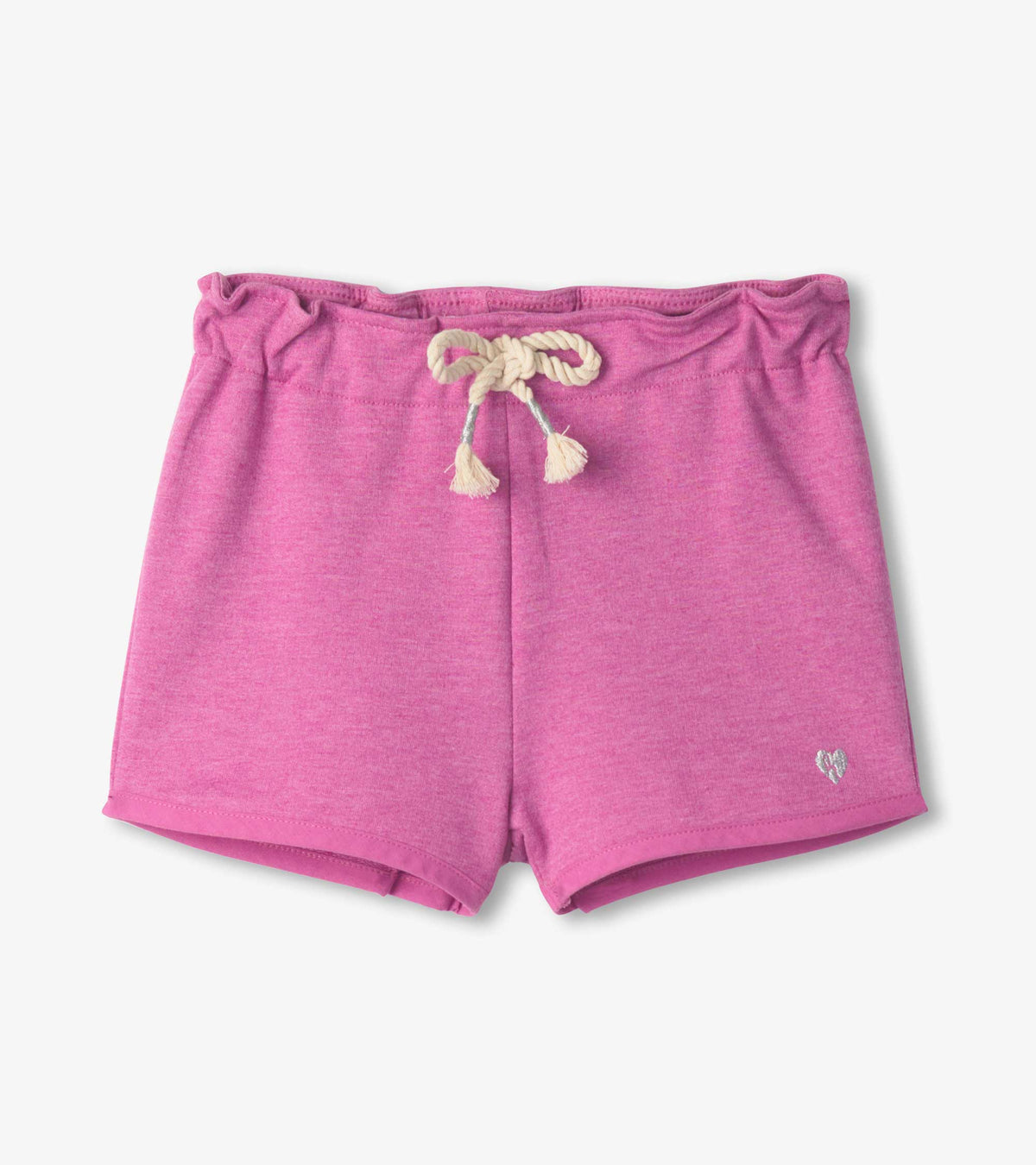 Hatley Girls Purple Paper Bag Shorts