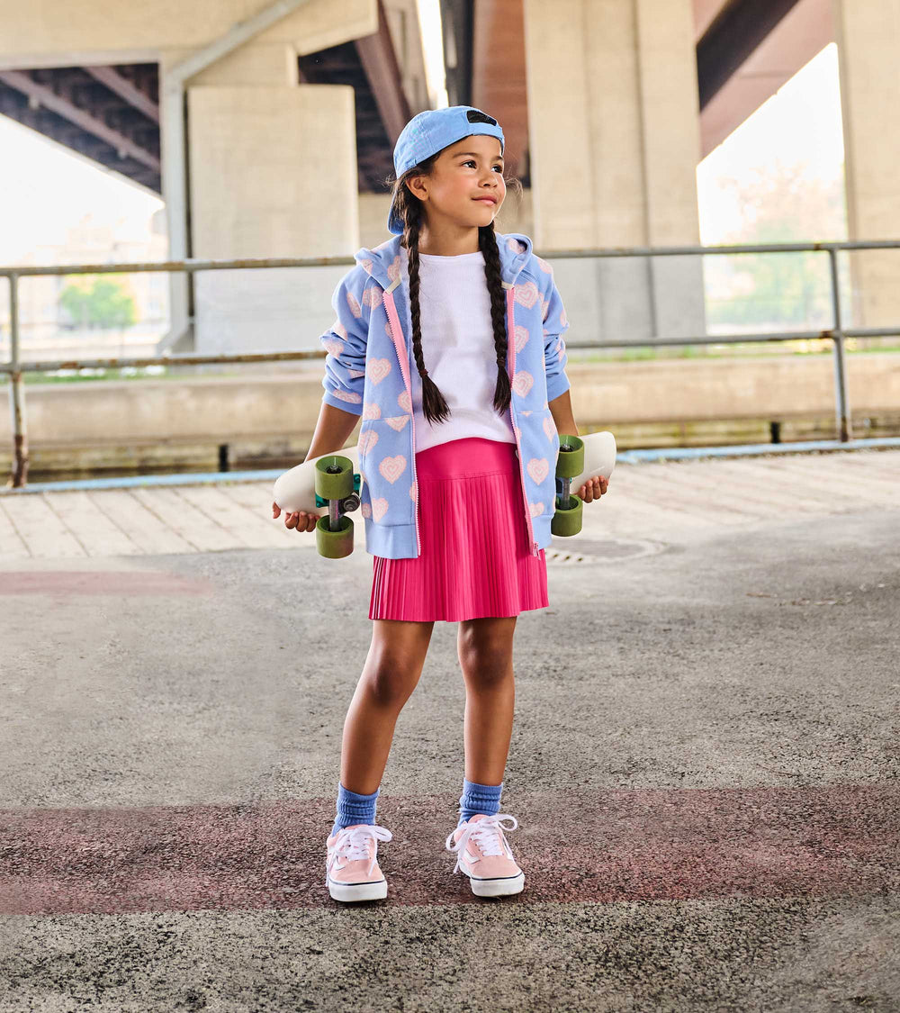 Hatley Girls White Ruffle Sleeve Tank