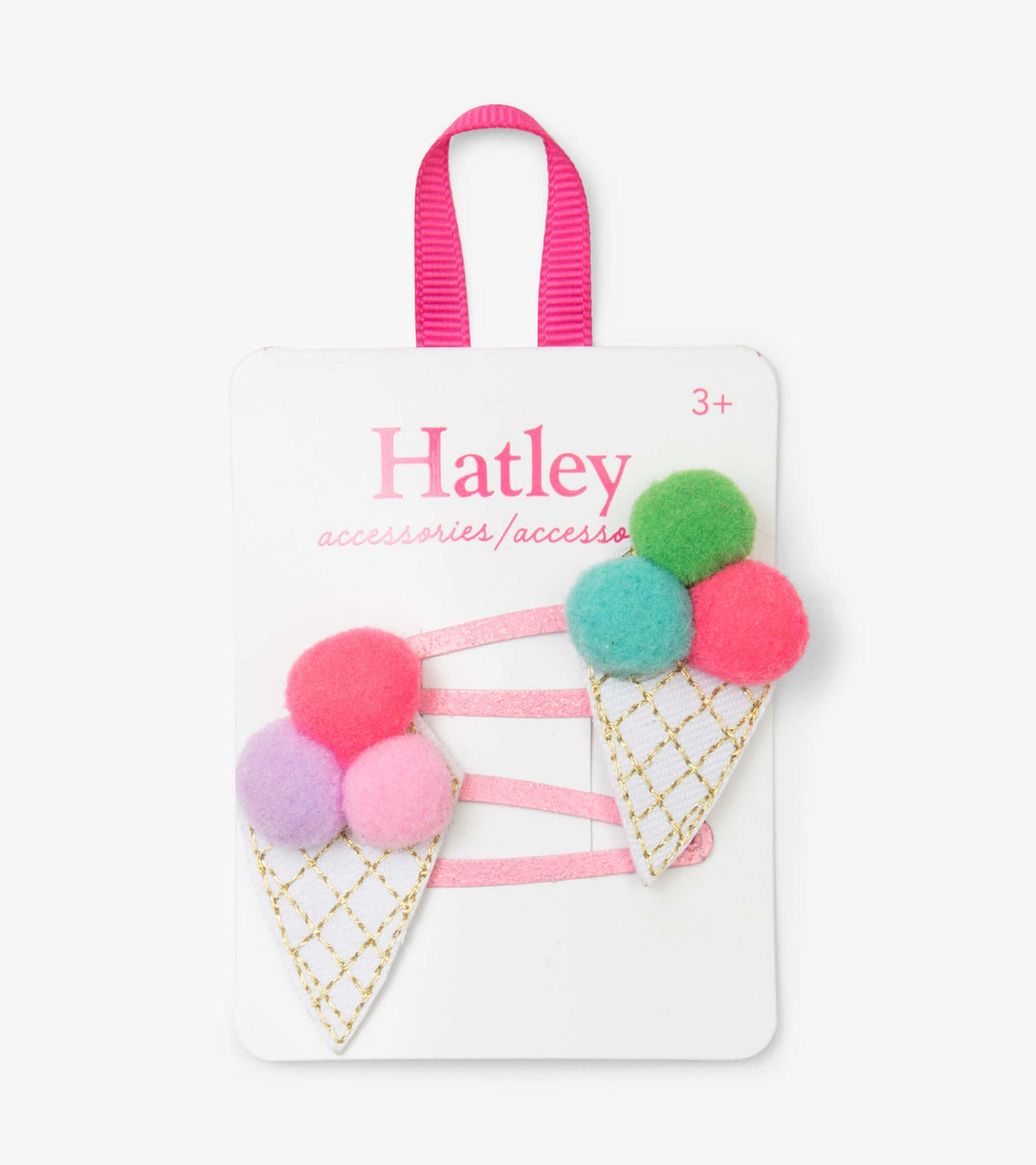 Hatley Pom Pom Cones Snap Clips
