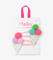 Hatley Pom Pom Cones Snap Clips