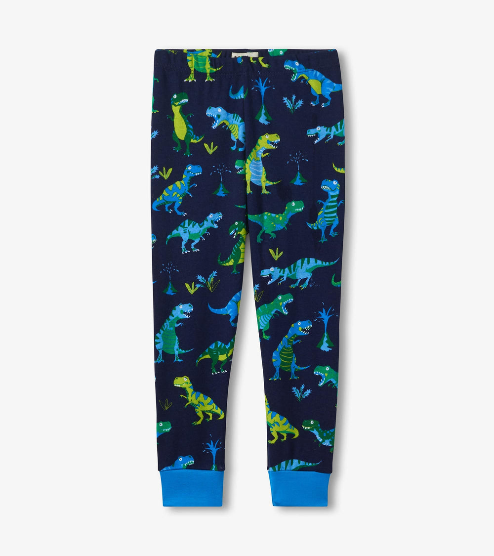 Hatley Boys Sharptooth Rex Long Sleeve Pajama Set