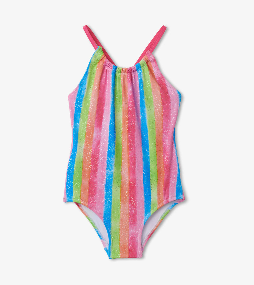 Hatley Rainbow Stripes Swimsuit