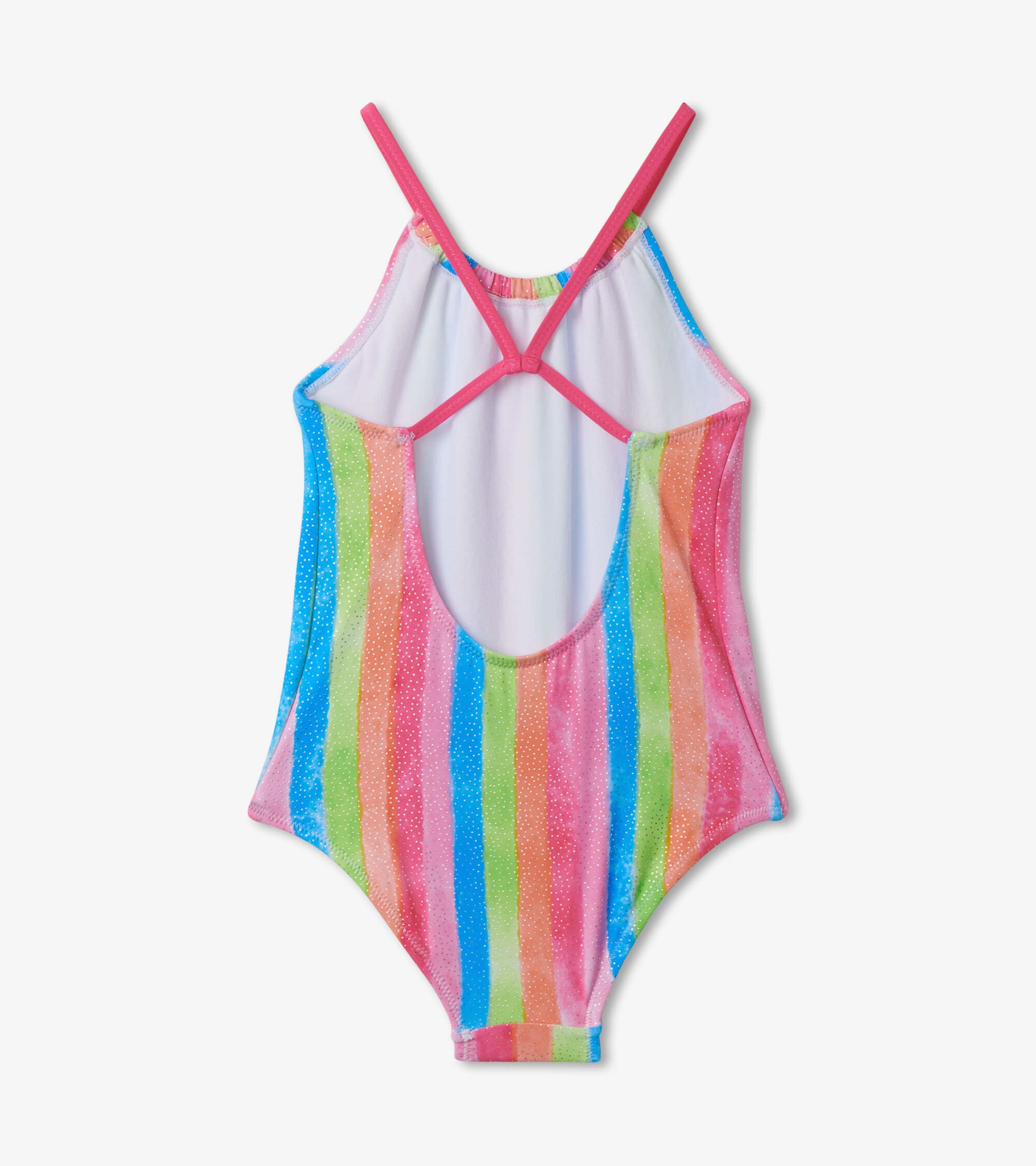 Hatley Rainbow Stripes Swimsuit