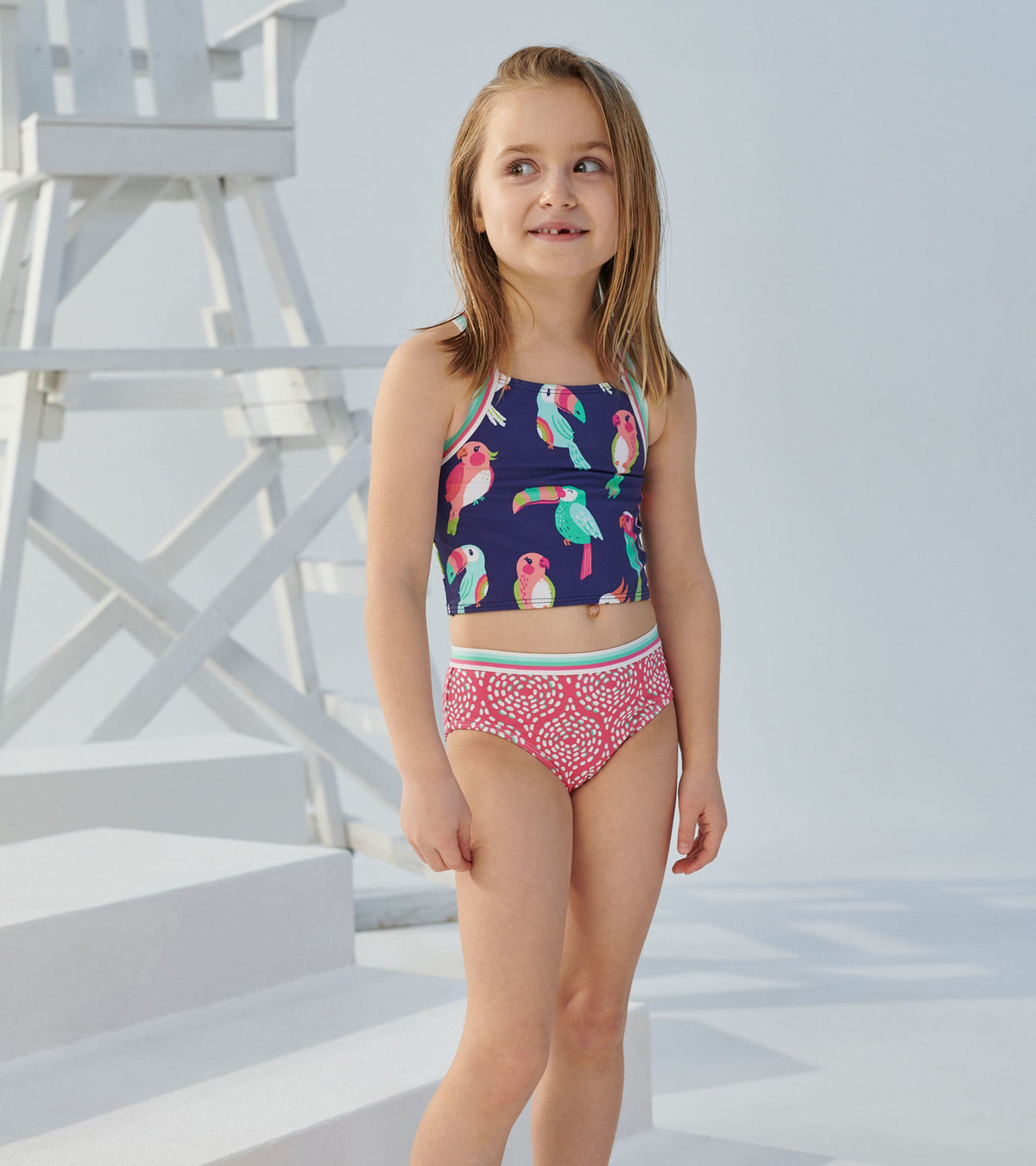 Hatley Tropical Birds Tankini Set