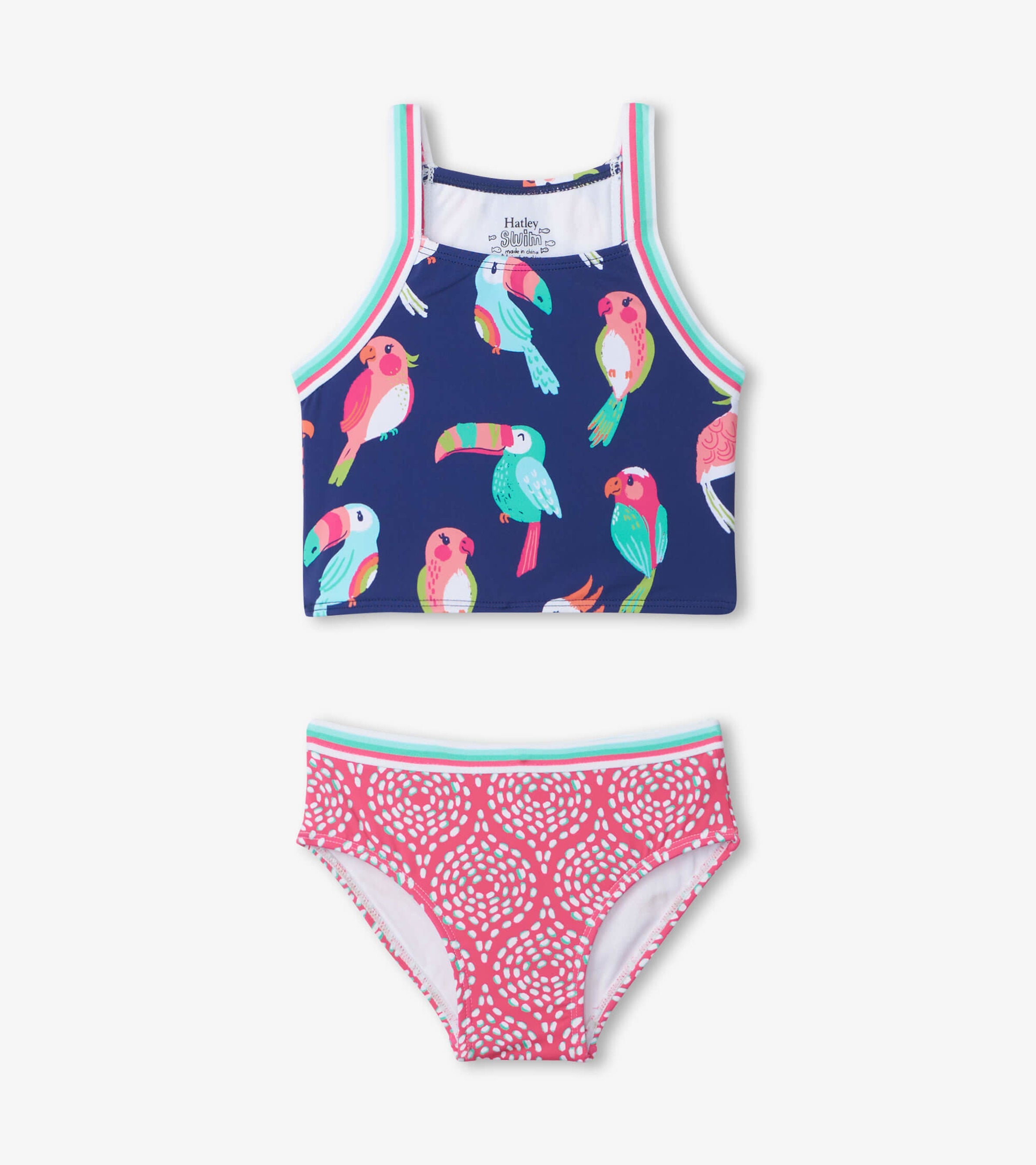 Hatley Tropical Birds Tankini Set
