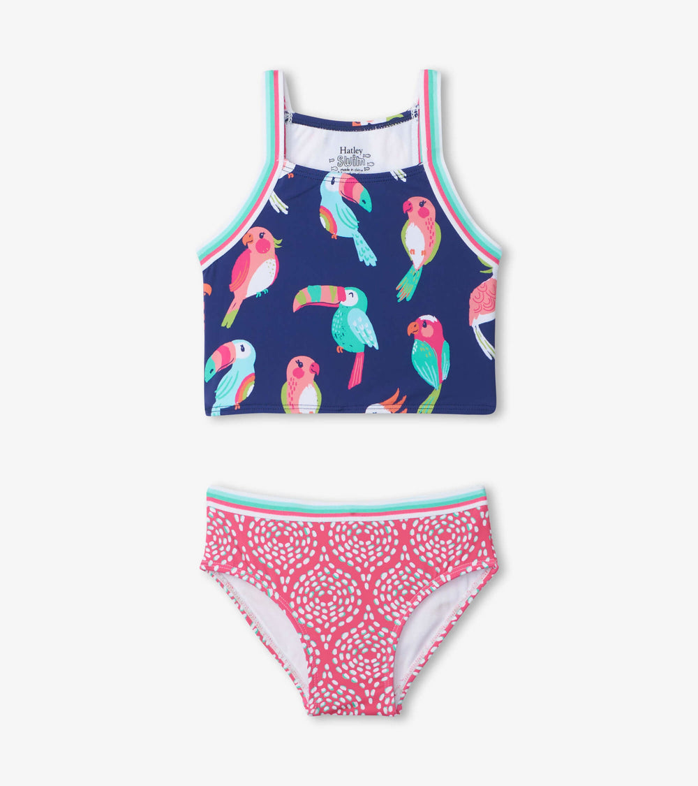 Hatley Tropical Birds Tankini Set