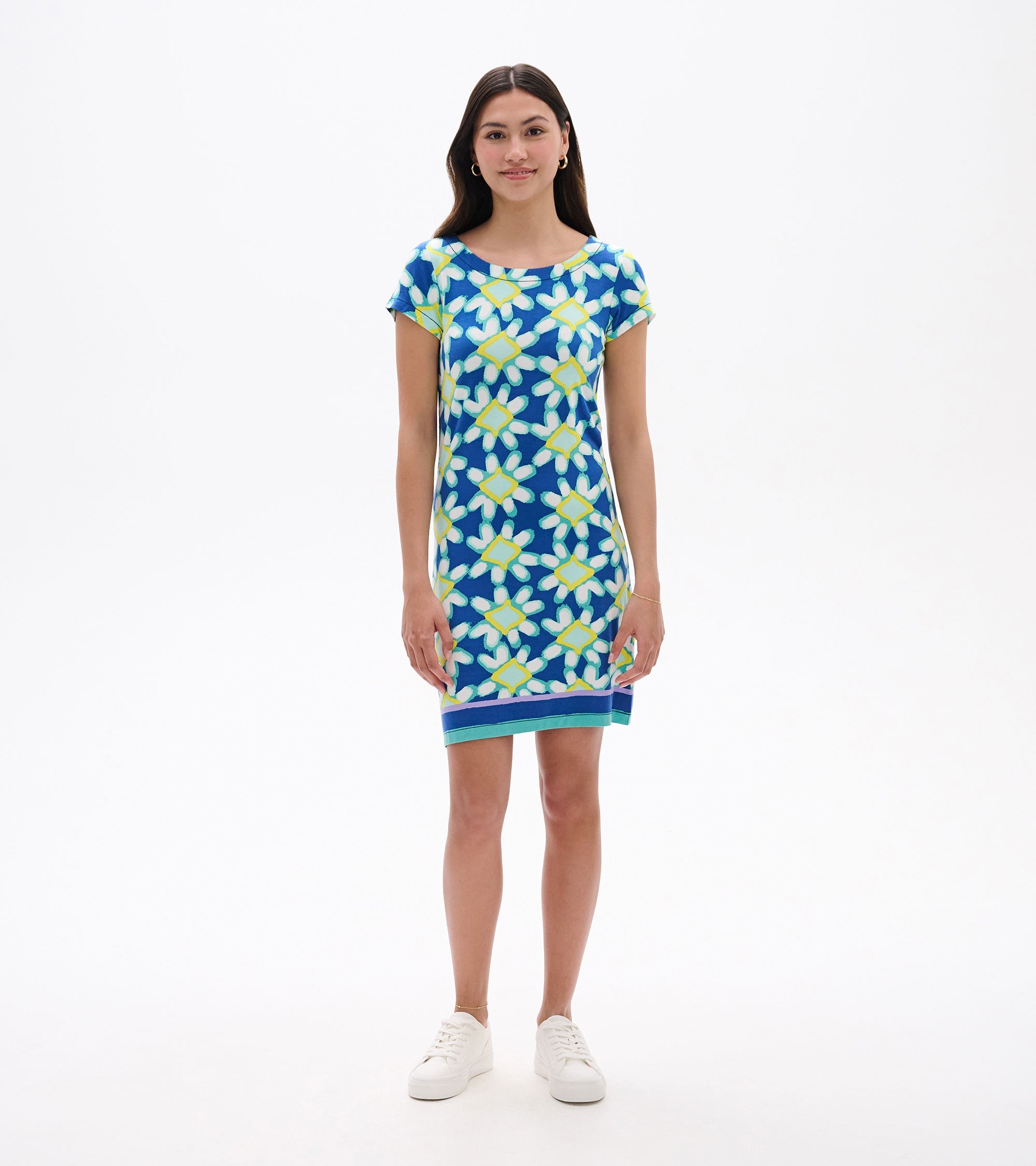 Hatley Nellie Dress - Shibori Flowers