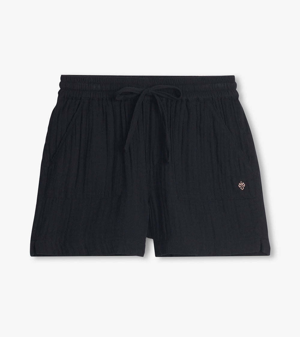 Hatley Everywhere Shorts - Caviar Gauze