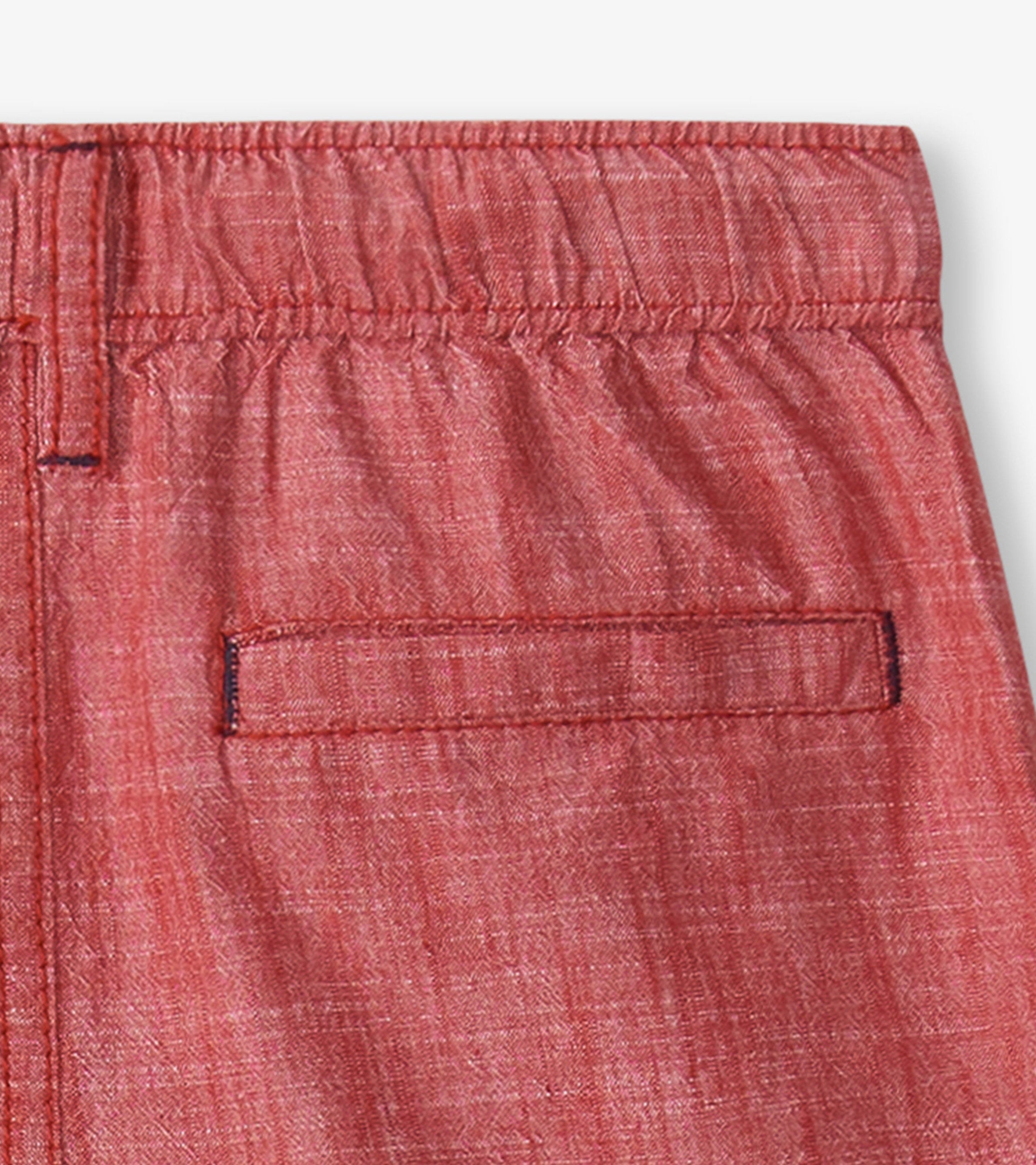 Hatley Boys Nautical Chambray Woven Shorts