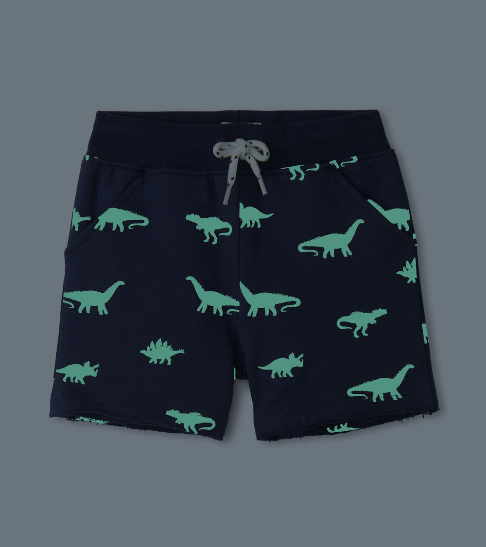 Hatley Boys Dino Glow Pull-On Shorts