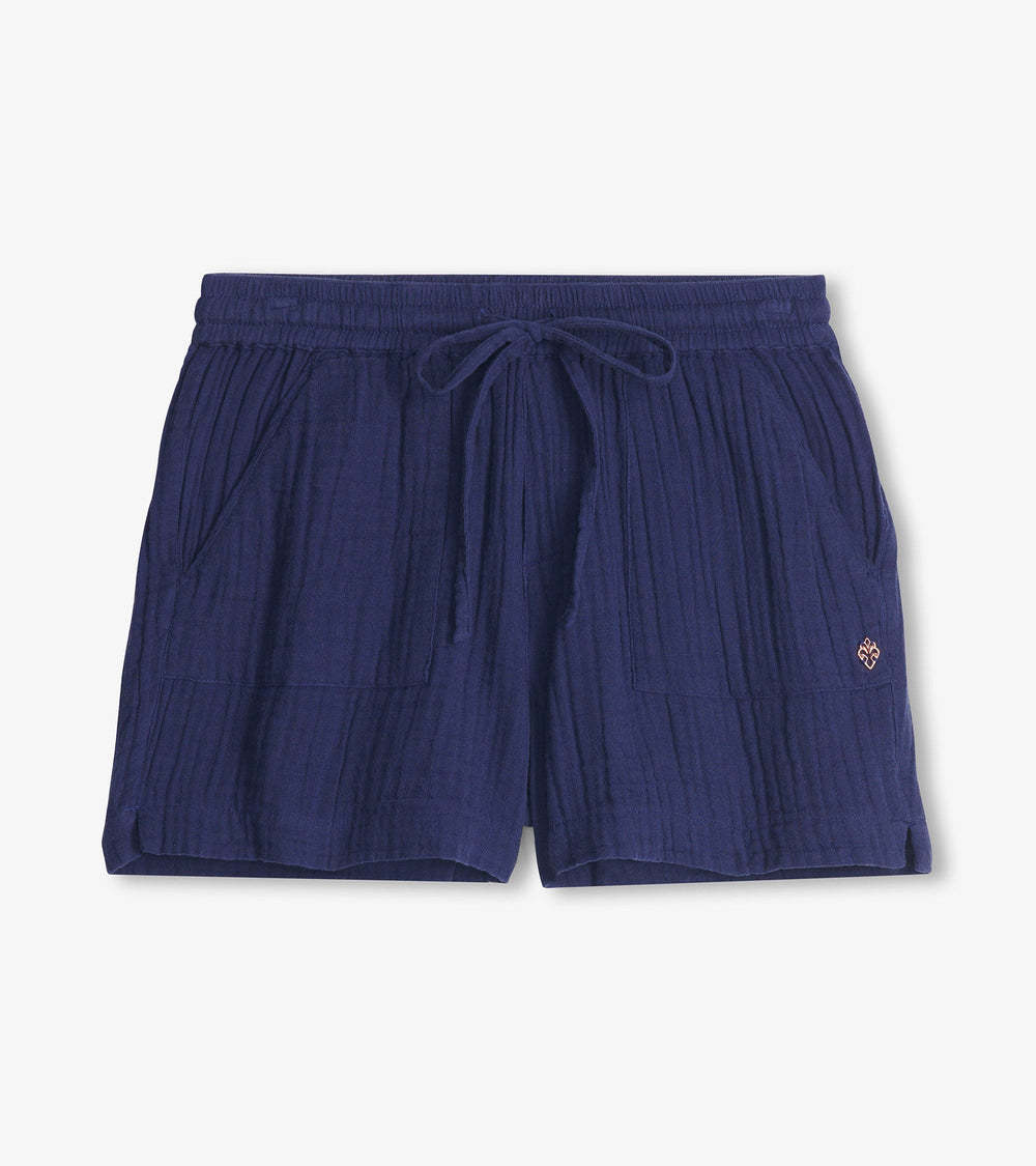 Hatley Everywhere Shorts - Navy Gauze