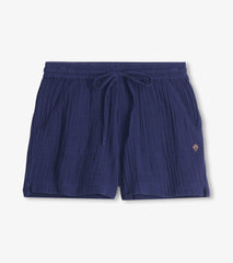 Hatley Everywhere Shorts - Navy Gauze