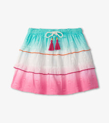 Hatley Girls Summer Waves Tiered Skirt