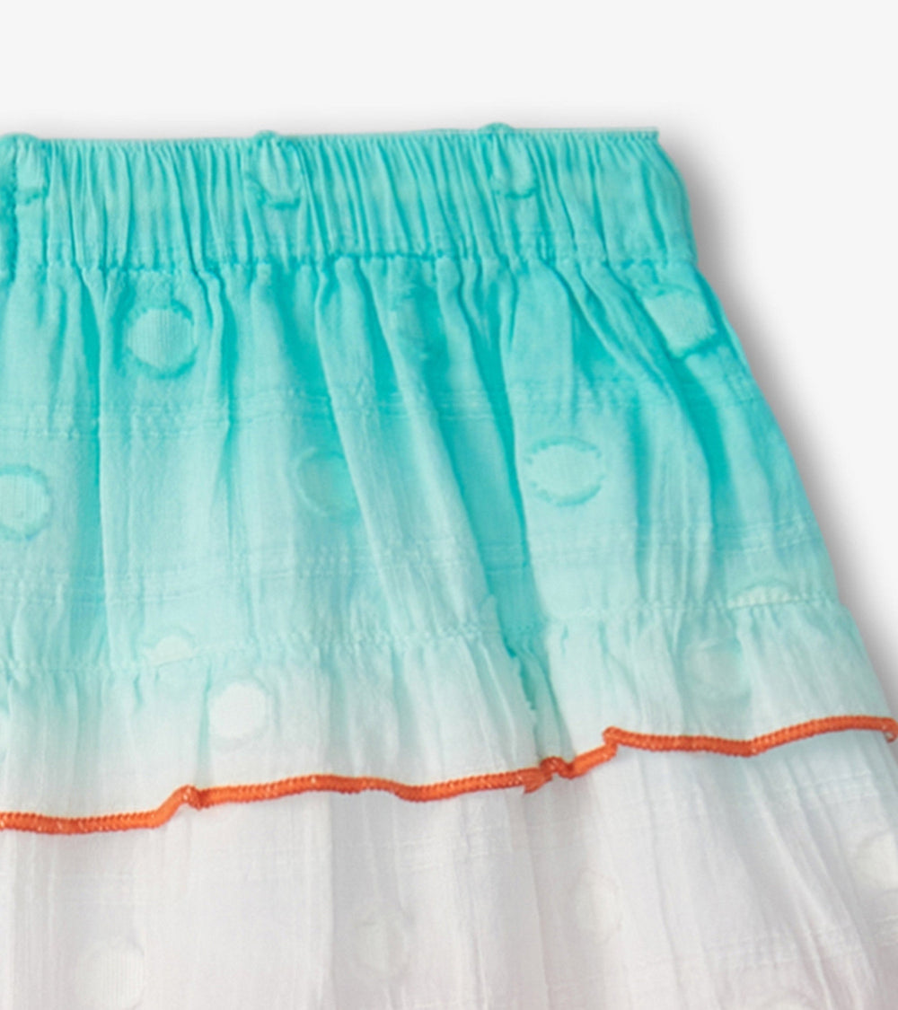 Hatley Girls Summer Waves Tiered Skirt