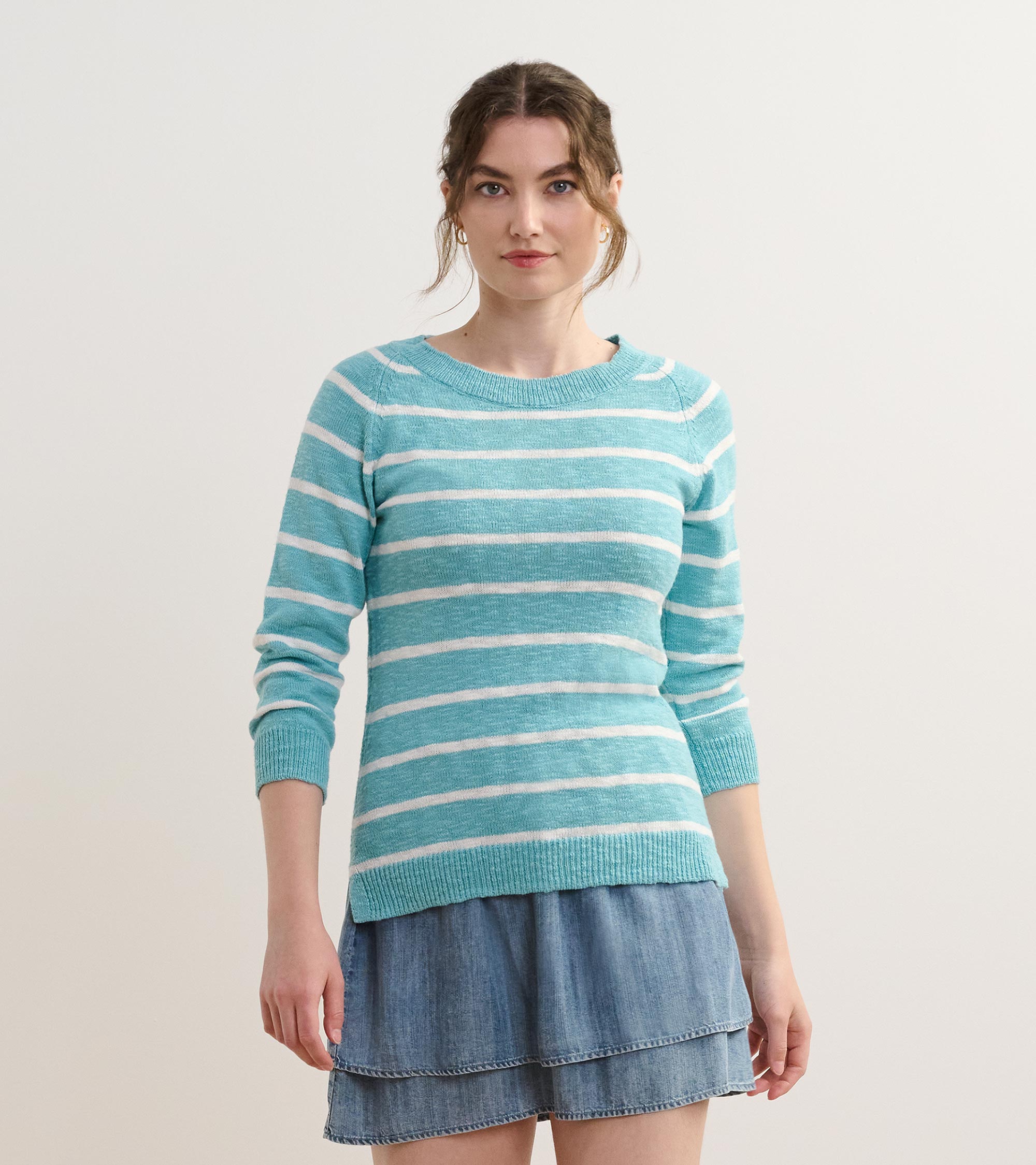 Hatley Mariner Sweater - Aruba Blue Stripes