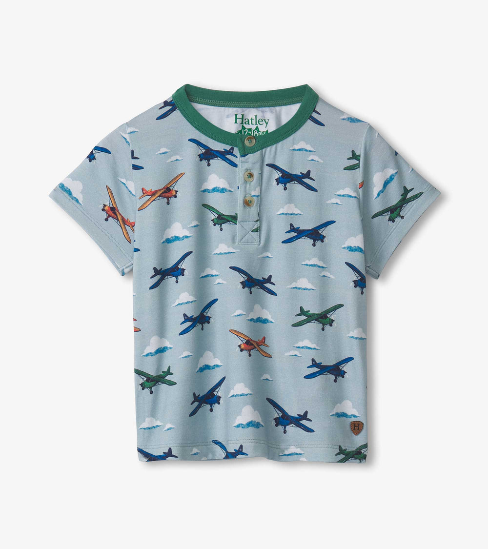Hatley Baby & Toddler Boys Airplanes Henley