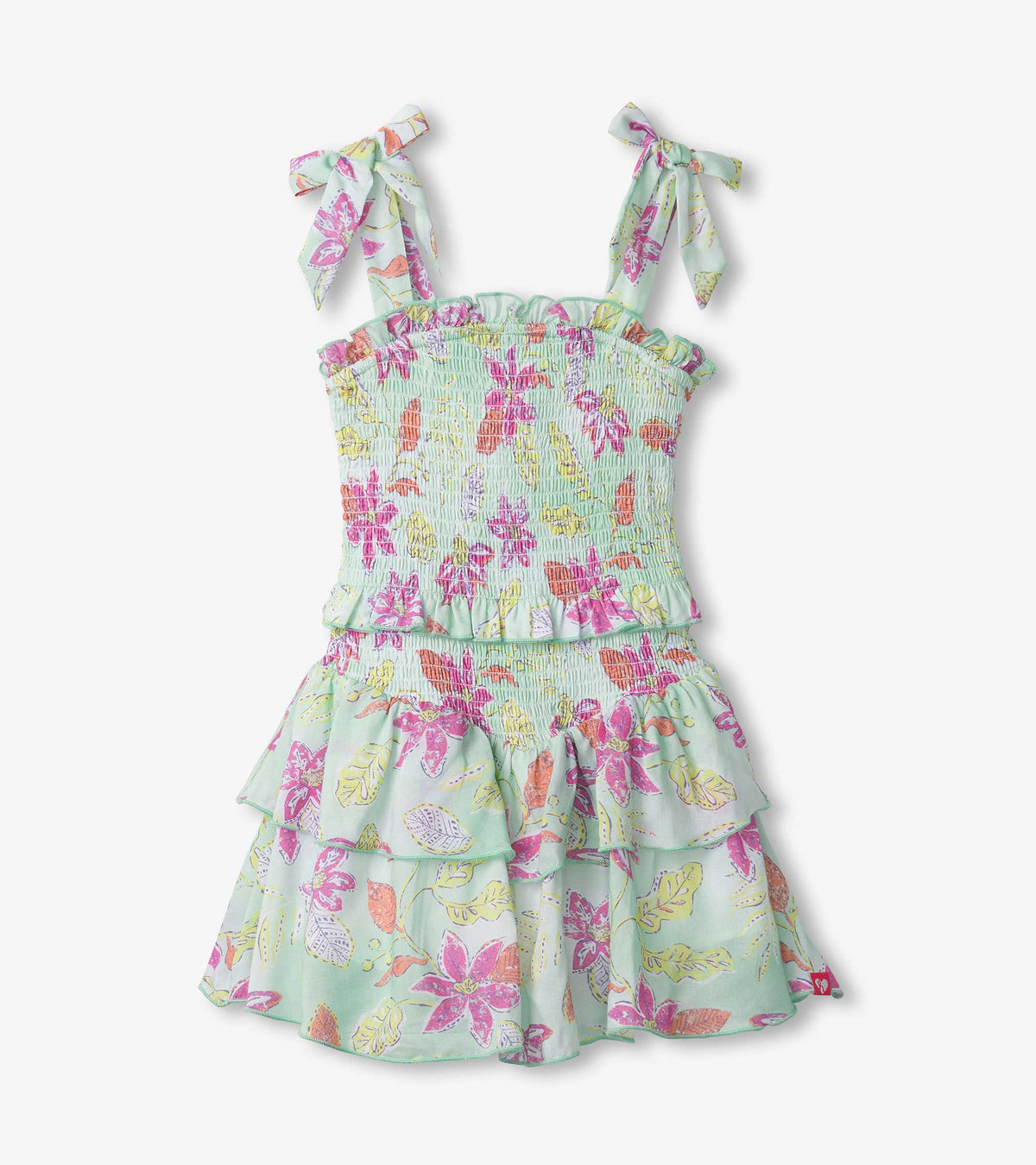 Hatley Girls Floral Smocked Angel Dress