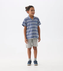 Hatley Boys Striped Nautical Jersey Button Down