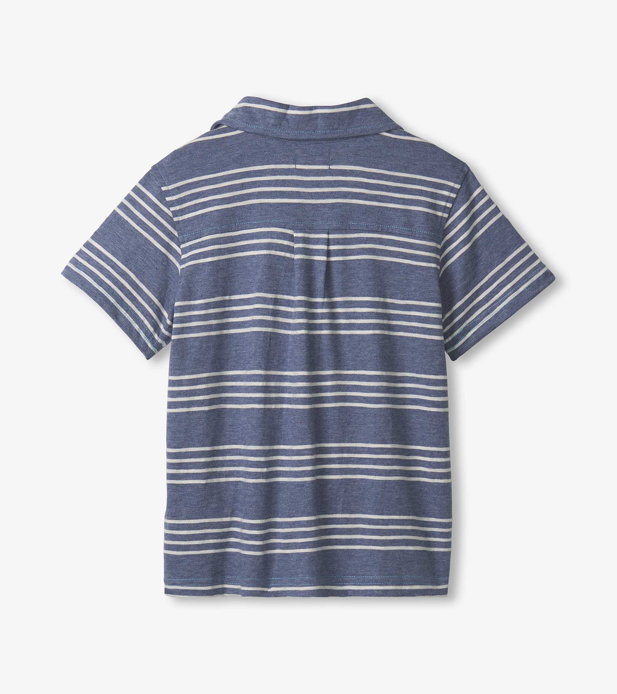 Hatley Boys Striped Nautical Jersey Button Down