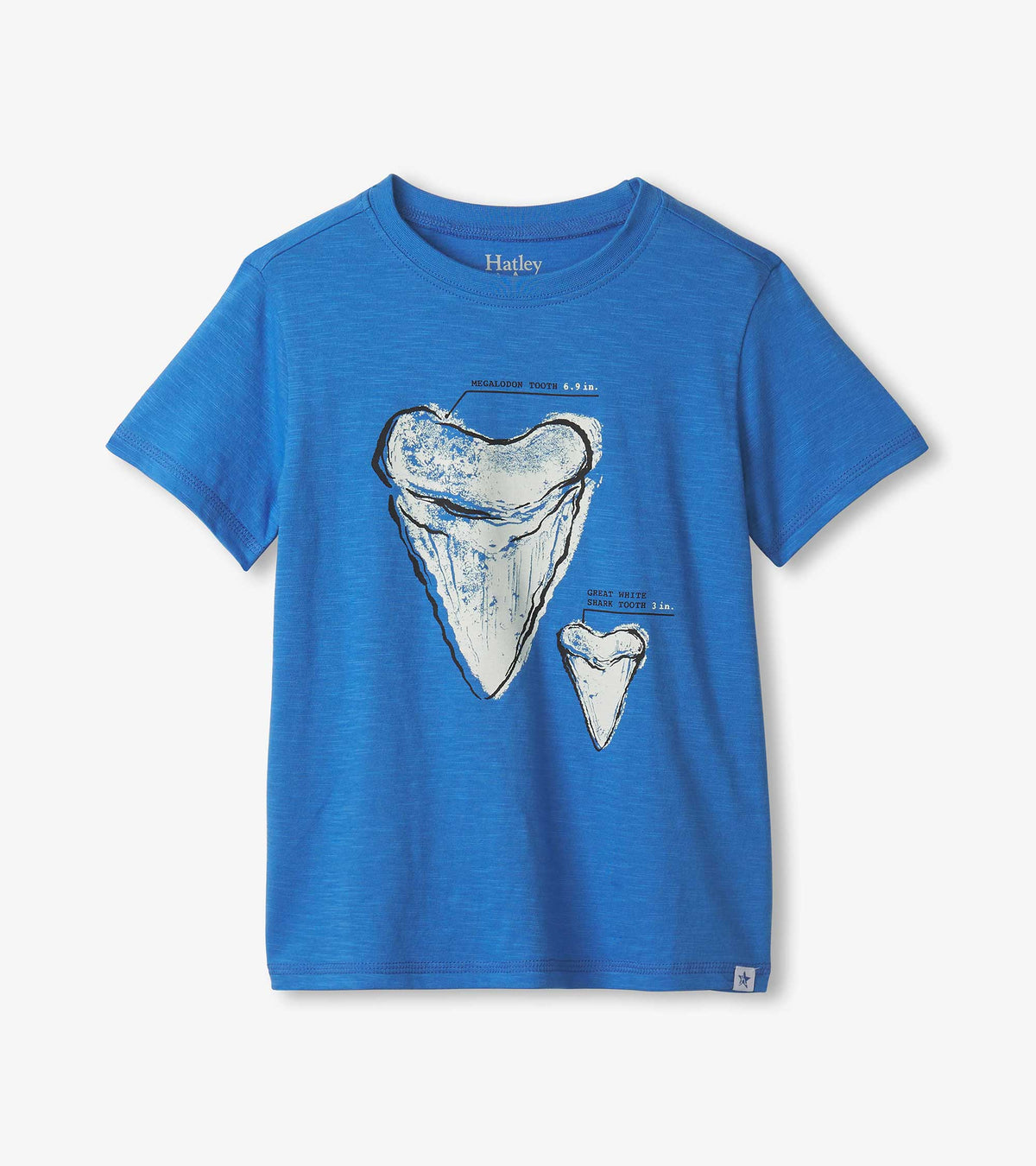 Hatley Boys Shark Tooth Glow in the Dark Graphic Tee