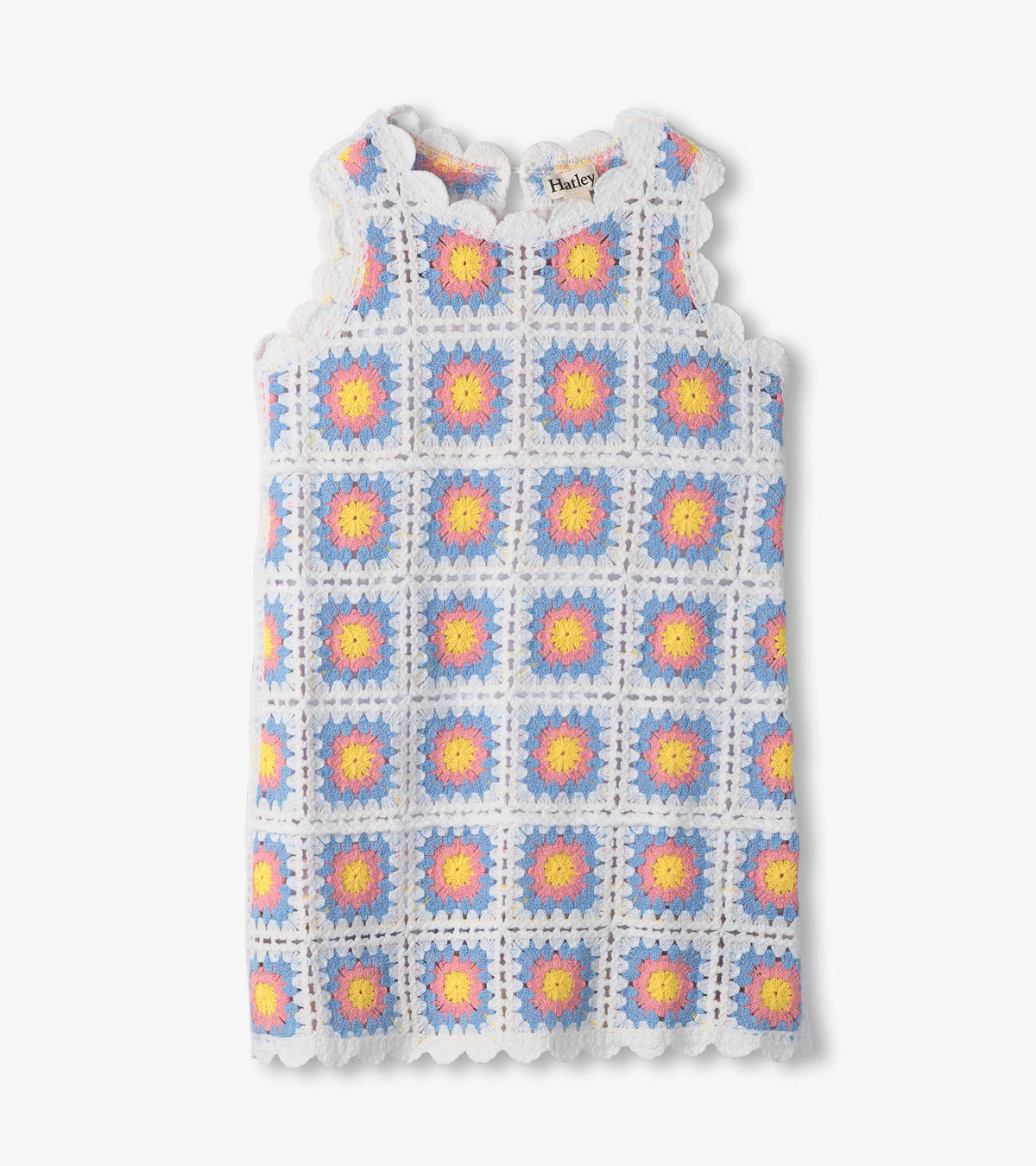 Hatley Girls Buttercup Sleeveless Crochet Dress