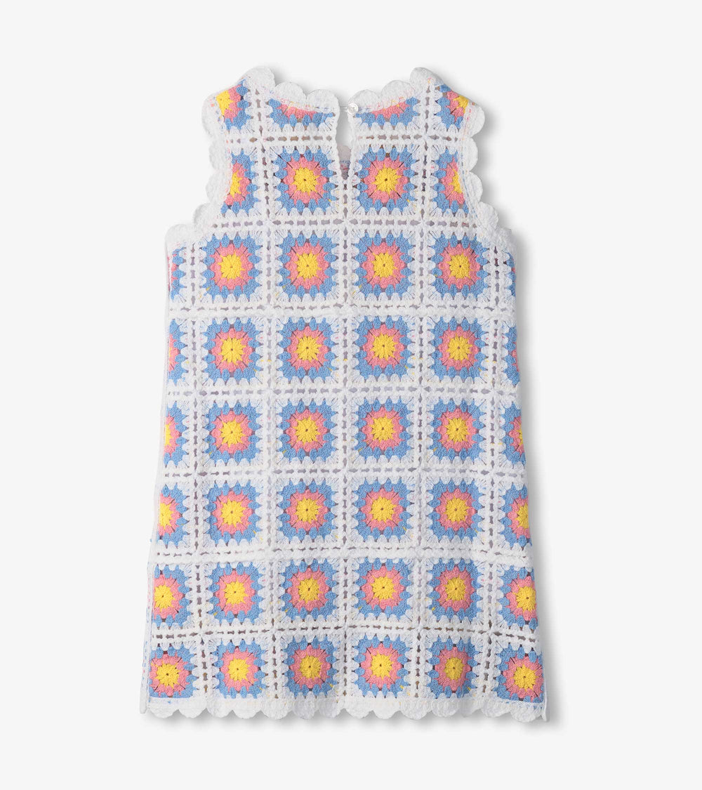 Hatley Girls Buttercup Sleeveless Crochet Dress