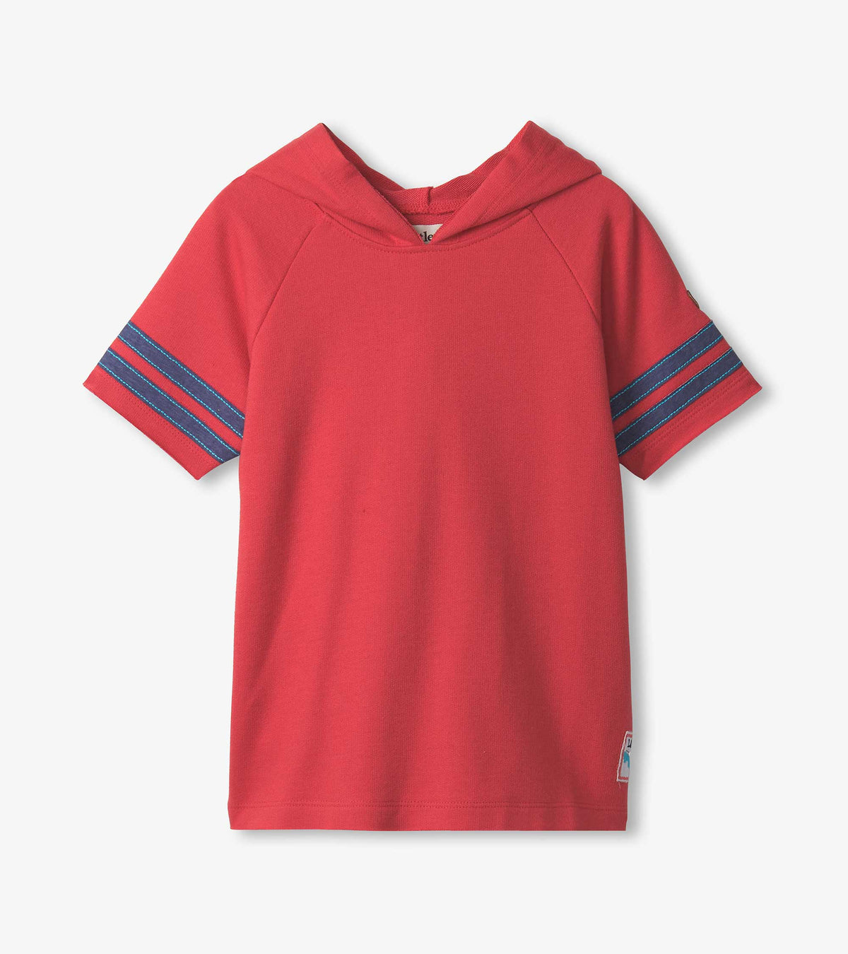 Hatley Boys Jersey Number Raglan Hoodie Tee