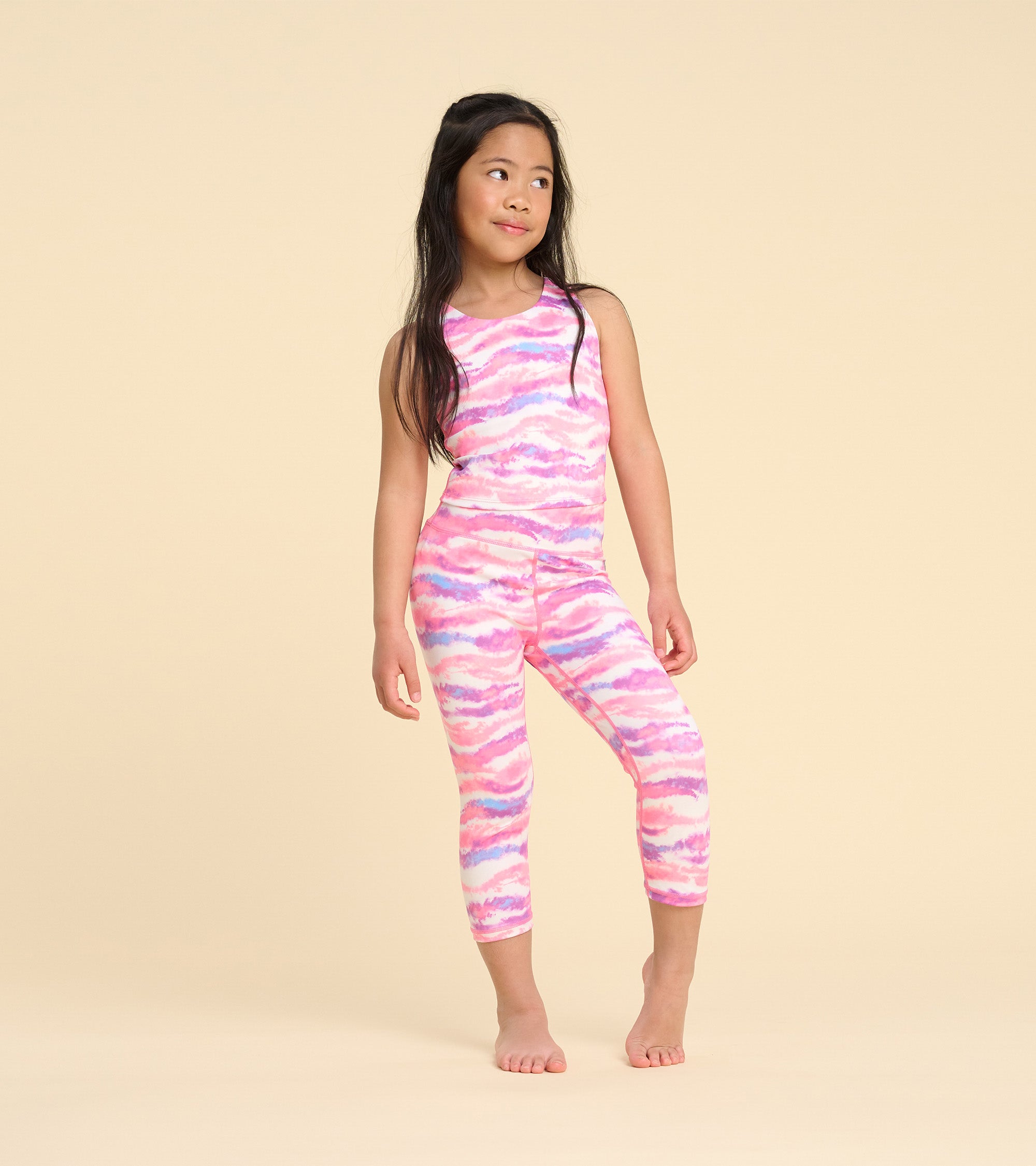 Hatley Girls Candy Ombre Active Capris
