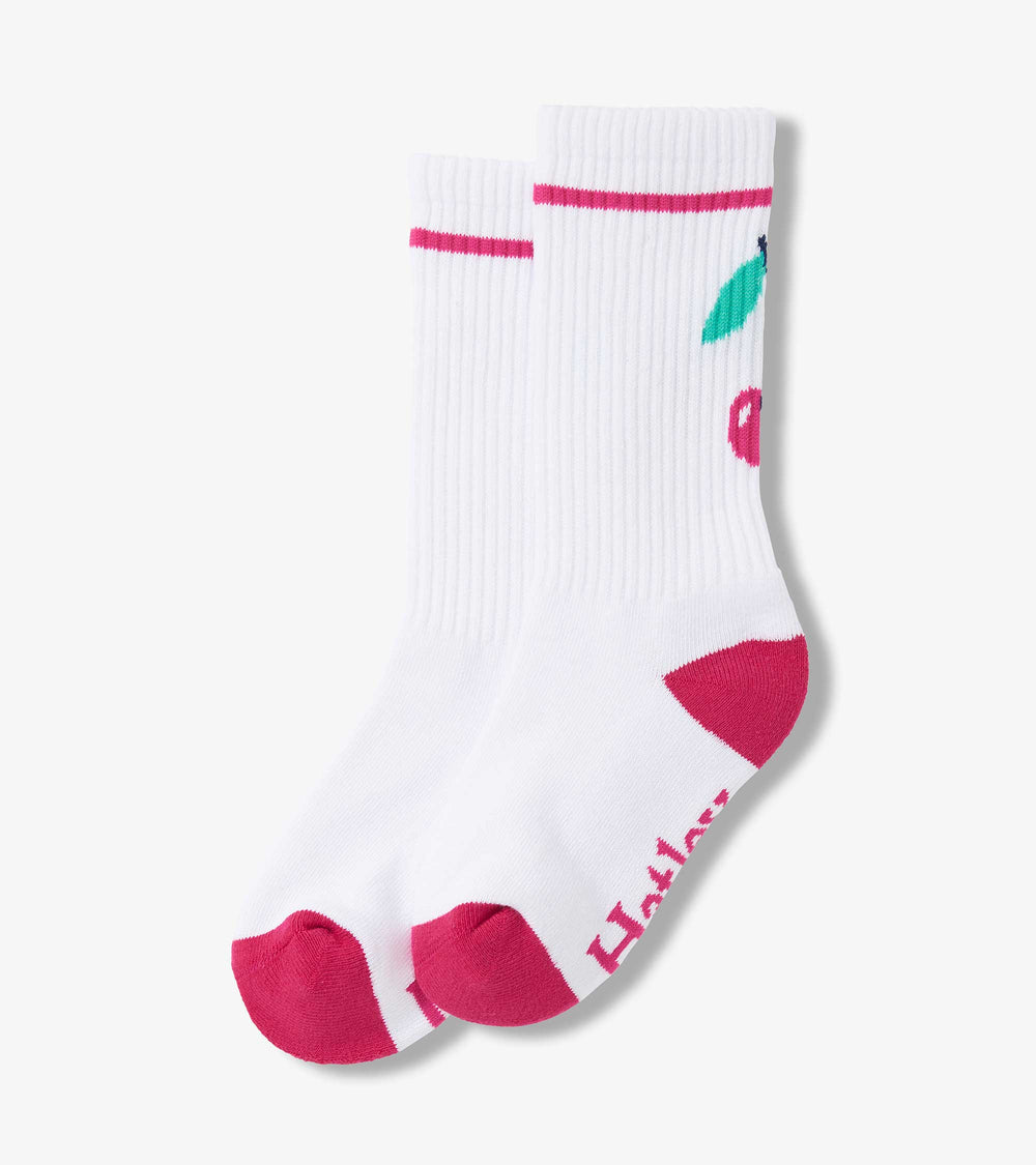 Hatley Girls Cherry Tube Socks