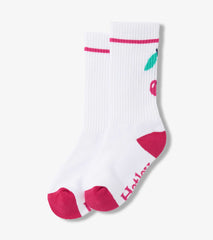 Hatley Girls Cherry Tube Socks
