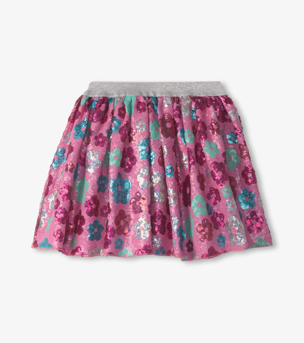 Hatley Girls Daisy Sequins Sequin Tulle Skirt