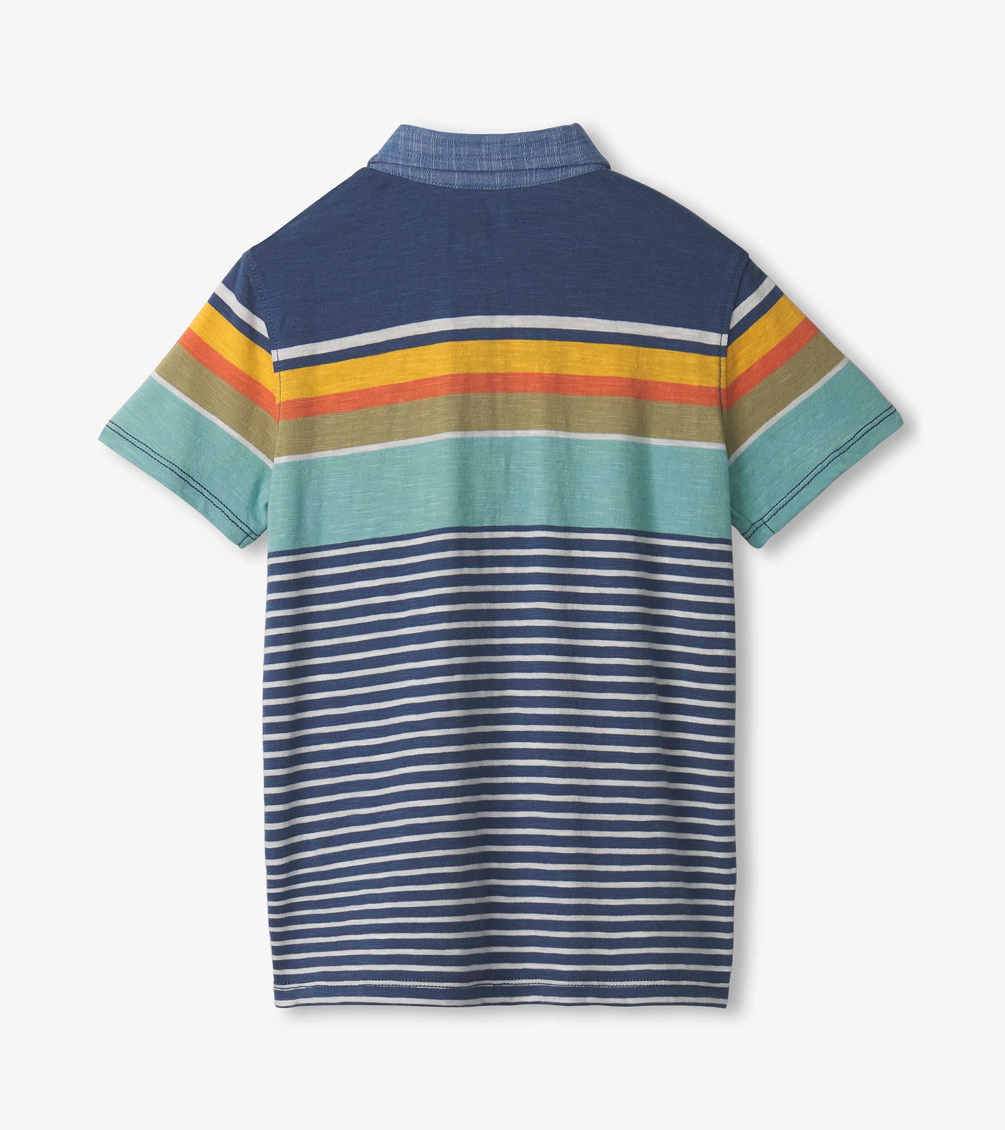 Hatley Boys Nautical Stripes Polo Tee