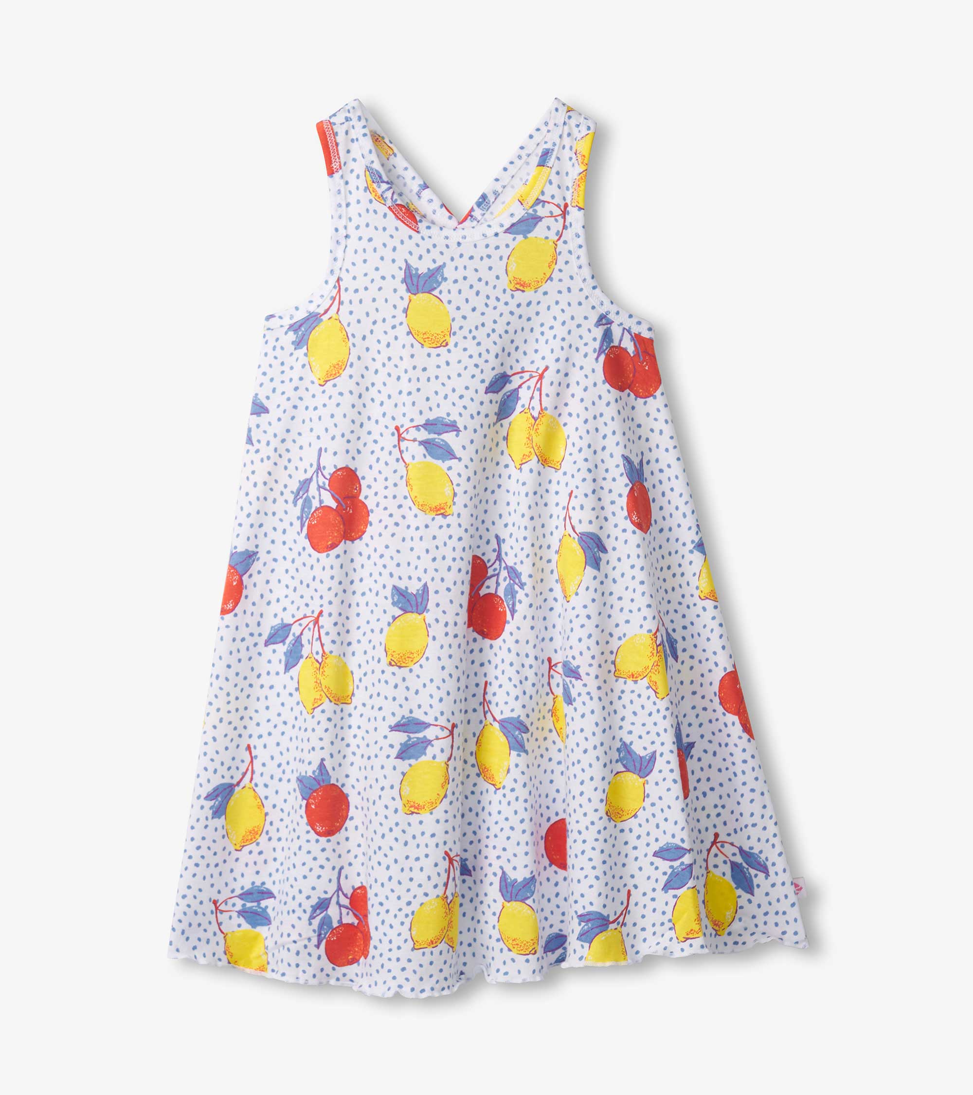 Hatley Girls Fresh Citrus Trapeze Dress