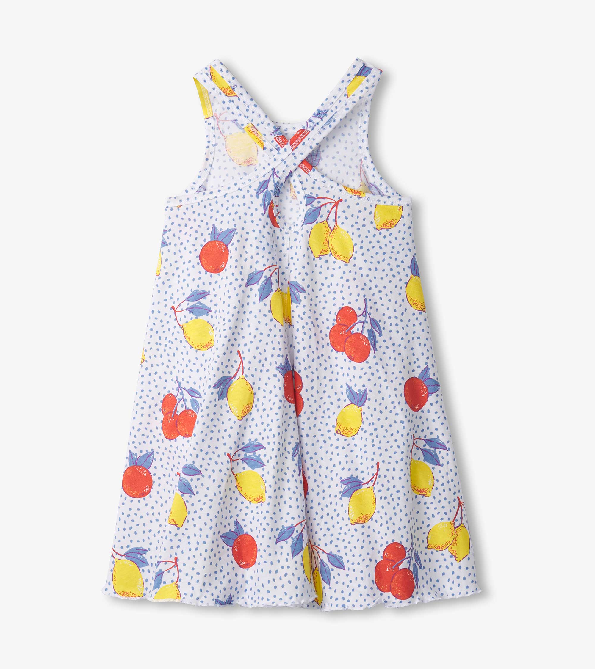 Hatley Girls Fresh Citrus Trapeze Dress