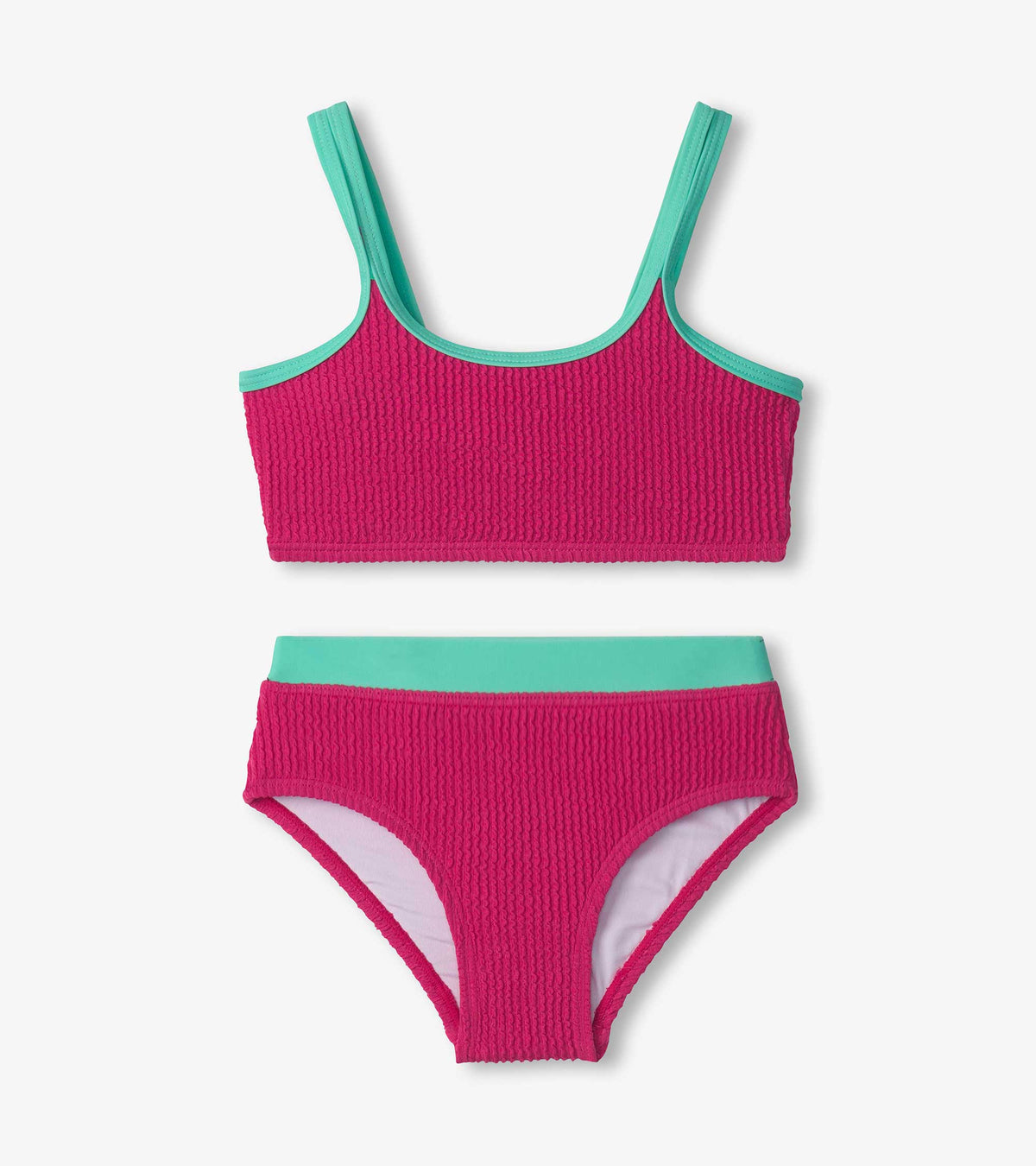 Hatley Girls Fuchsia Purple Bikini Set